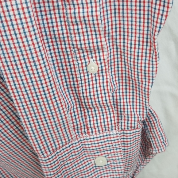 🧨 J. Crew Factory Button down medium Tall USA - Picture 4 of 5